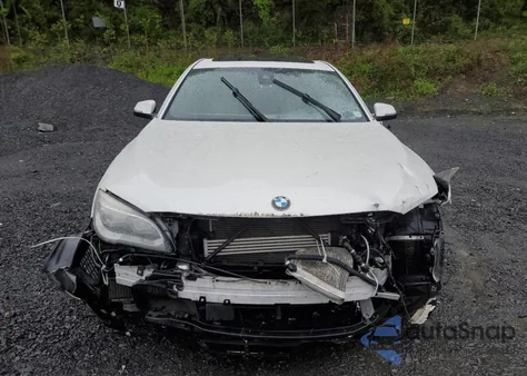 2013 BMW 750Li from USA, damaged, VIN WBAYE8C5XDDS15973